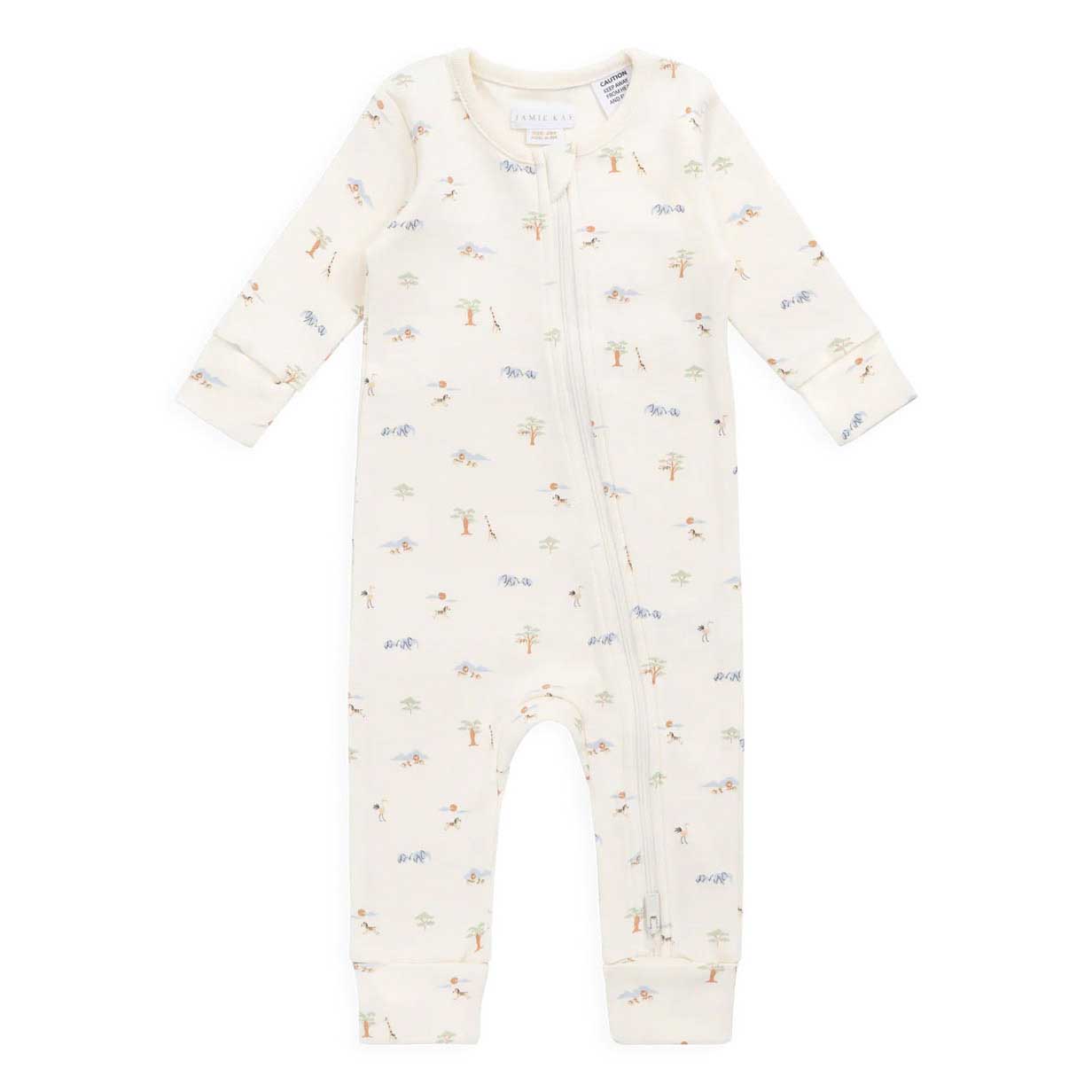 Jamie Kay Organic Cotton Reese Zip Onepiece